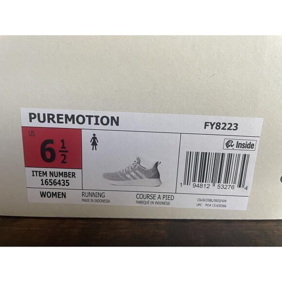 Adidas Puremotion Women’s Sneaker’s for All-Day Comfort  6 1/2 (Gray) NIB - Picture 9 of 10